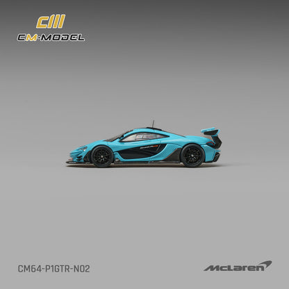 CM Model McLaren P1 GTR Iridium Blue 1:64 - view 4