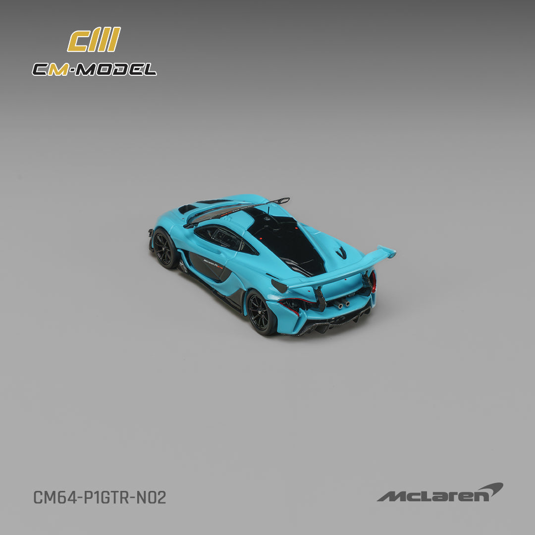 CM Model McLaren P1 GTR Iridium Blue 1:64 - view 2
