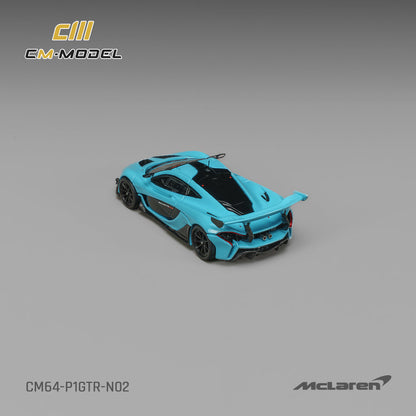 CM Model McLaren P1 GTR Iridium Blue 1:64 - view 2