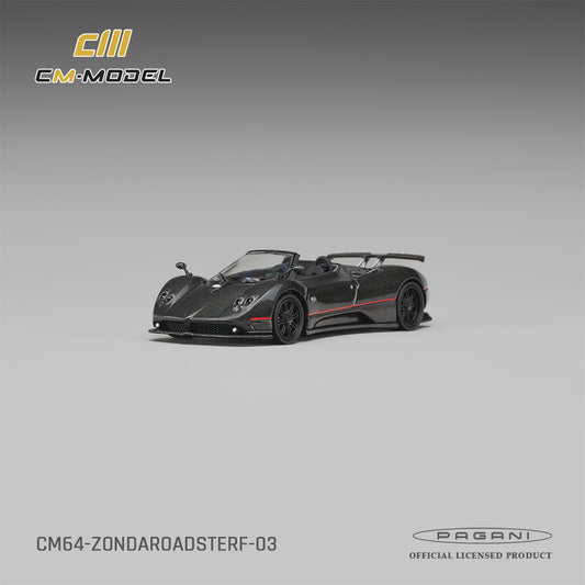 CM Model Pagani Zonda F Roadster Montecarlo Gray 1:64 - view 2