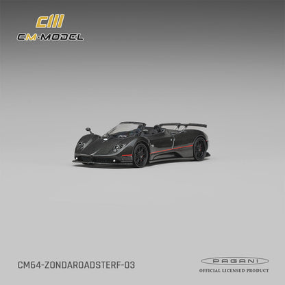 CM Model Pagani Zonda F Roadster Montecarlo Gray 1:64 - view 2
