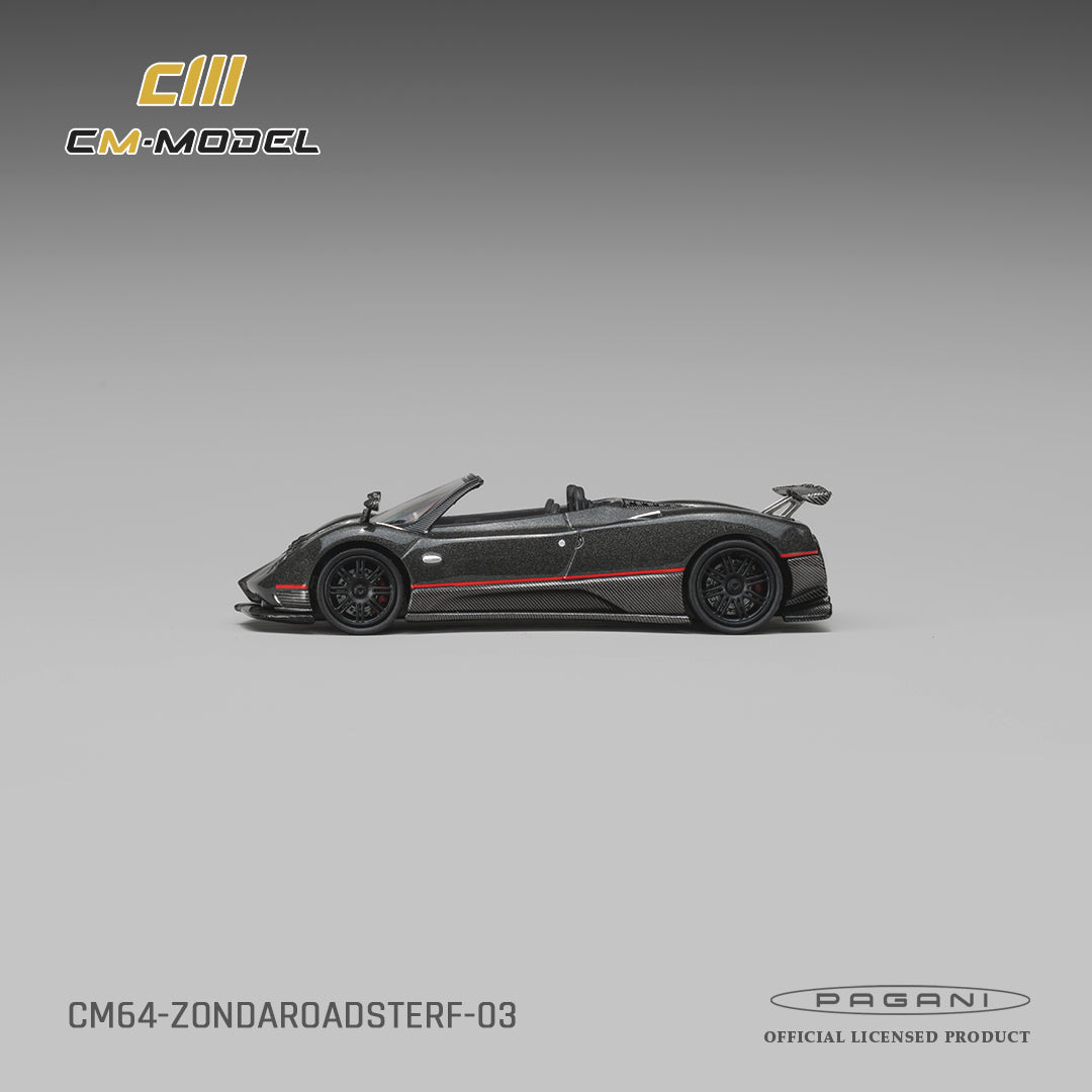 CM Model Pagani Zonda F Roadster Montecarlo Gray 1:64 - view 5