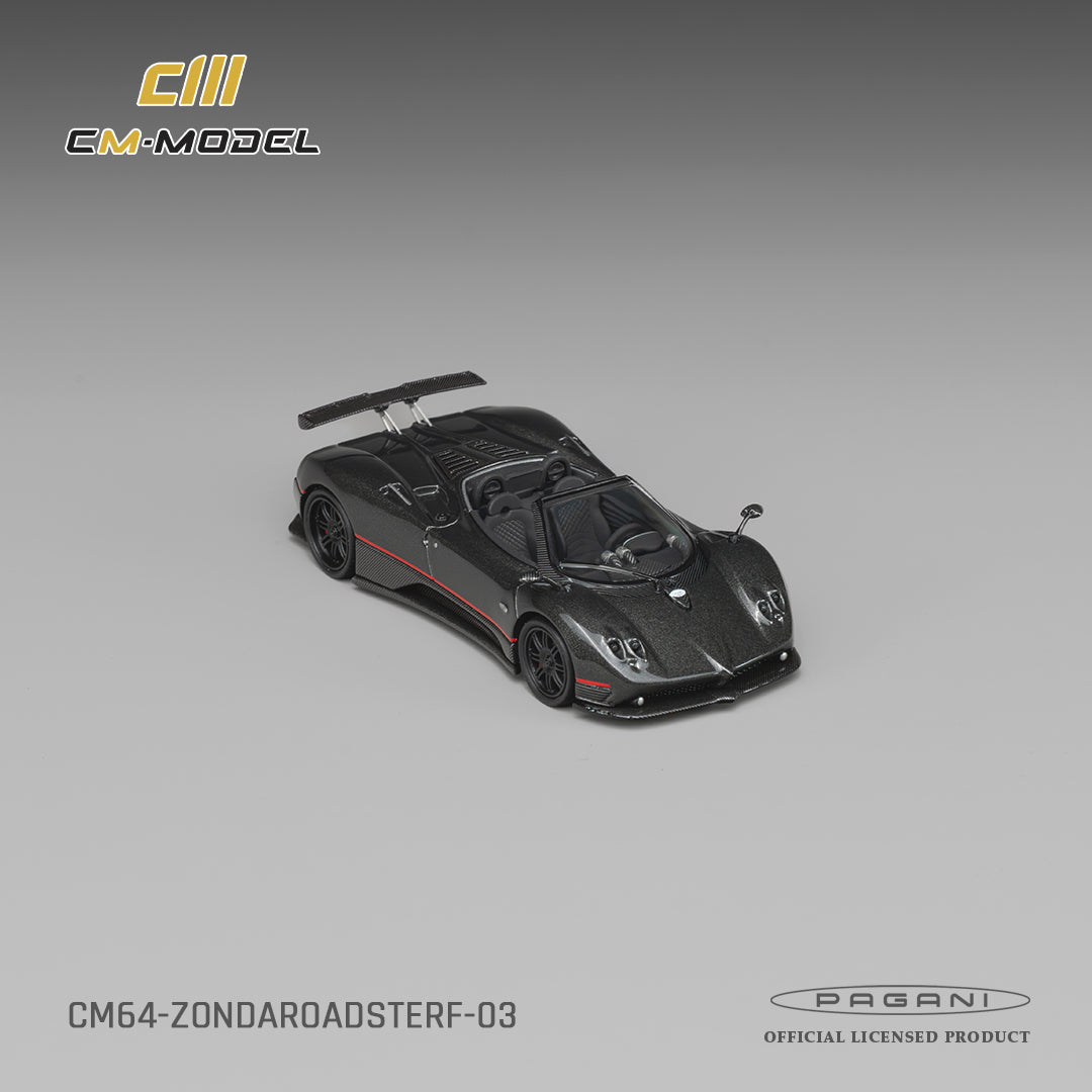CM Model Pagani Zonda F Roadster Montecarlo Gray 1:64 - view 4