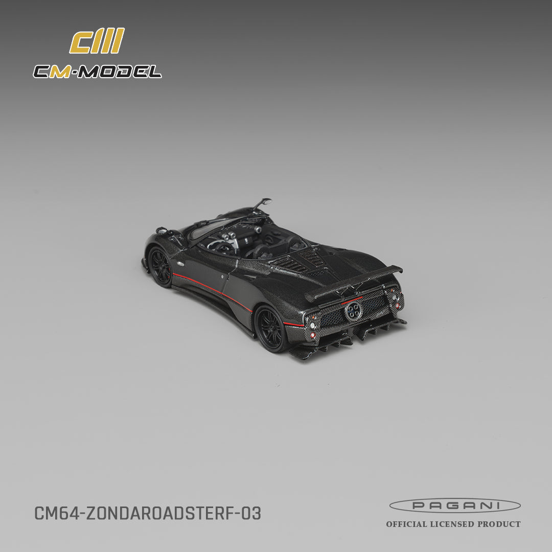 CM Model Pagani Zonda F Roadster Montecarlo Gray 1:64 - view 3