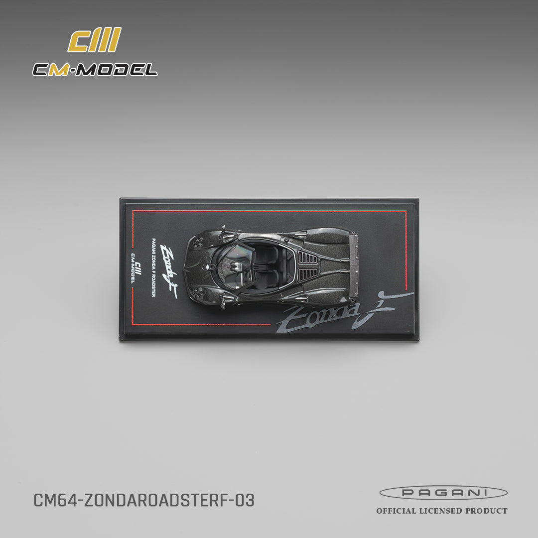 CM Model Pagani Zonda F Roadster Montecarlo Gray 1:64 - view 7