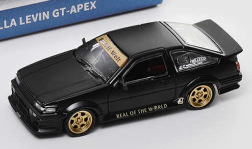 DCT - Toyota COROLLA LEVIN GT-APEX (AE86) - Black - PRE ORDER - Torque Tribe