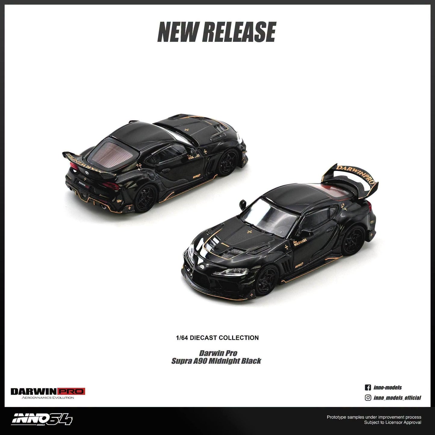 Inno64 - Darwin Pro - Supra A90 - 1:64 Scale Model - PRE ORDER