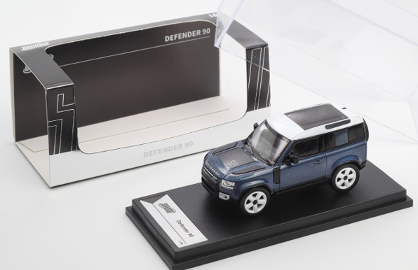 Shadow by GCD - Defender 90 - Blue - 1:64 Scale Diecast Model