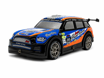 FunChapter - RC Stunt Car - Blue&Orange - 1:22 Scale Remote Car