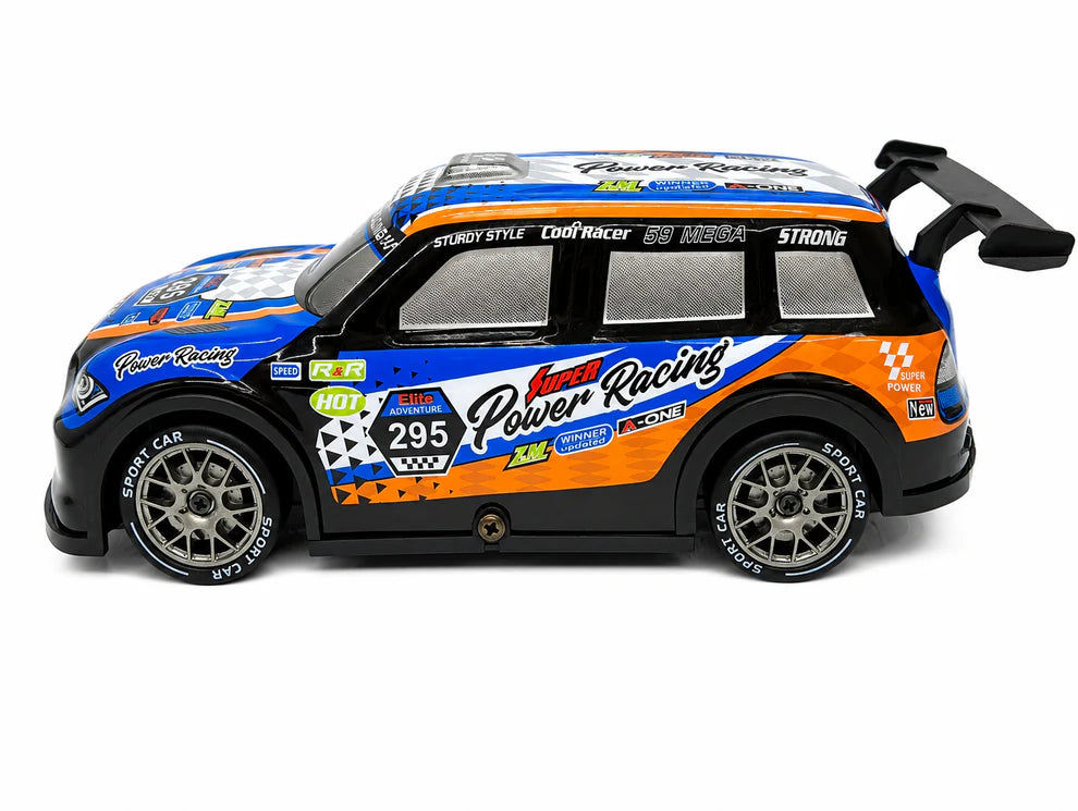 FunChapter - RC Stunt Car - Blue&Orange - 1:22 Scale Remote Car
