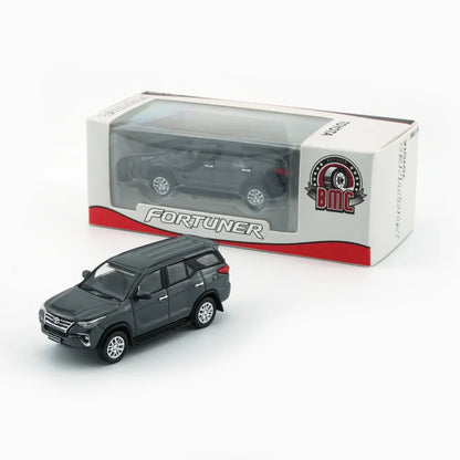 BMC - Toyota Fortuner 2018 - Dark Grey Silver - 1:64 Scale Model