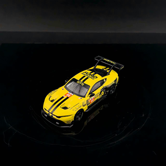 GT Model Mustang GT3 Yellow #44 1:64 - view 2