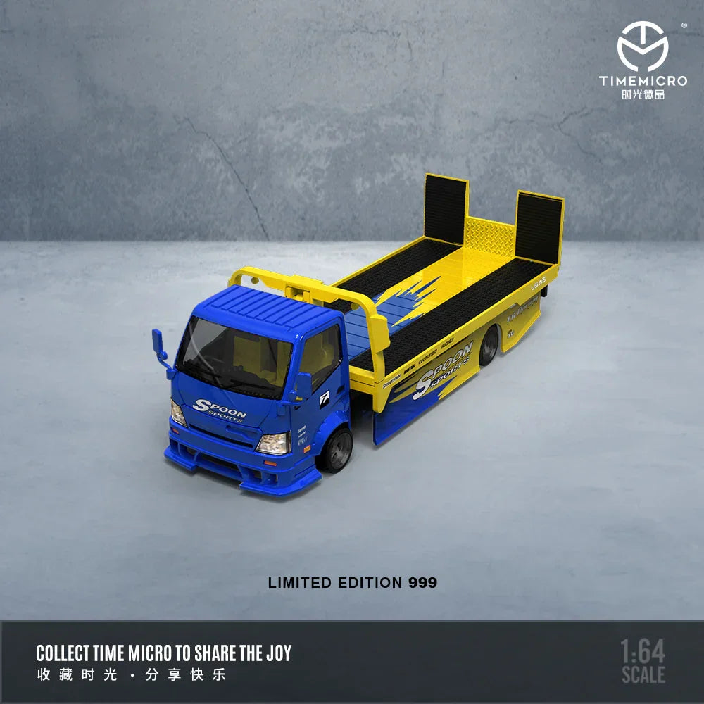 Time Micro - H300 Flatbed Transport Trailer-Spoon - 1:64 Scale Diecast Model