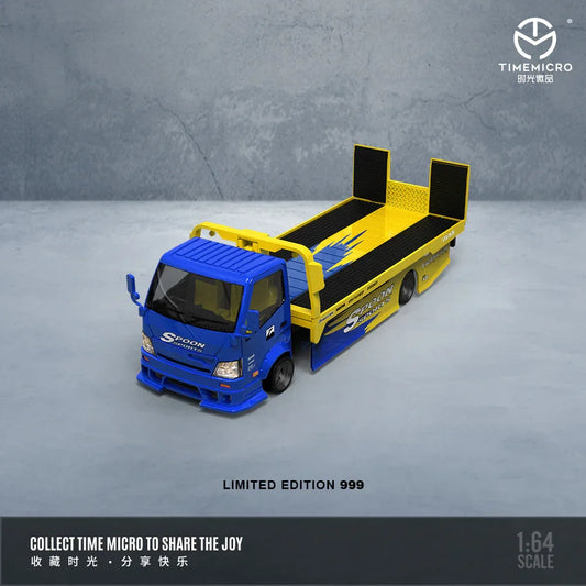 Time Micro - H300 Flatbed Transport Trailer-Spoon - 1:64 Scale Diecast Model