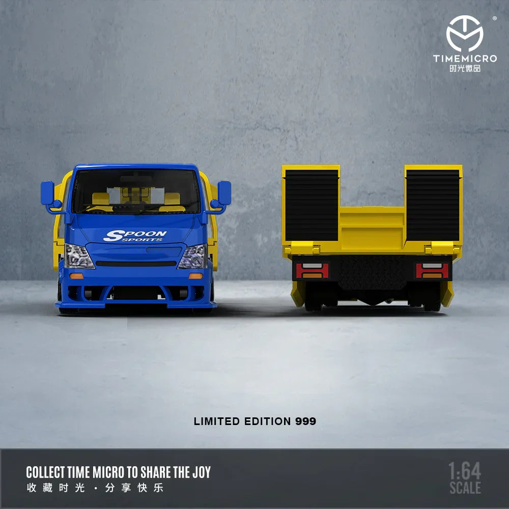 Time Micro - H300 Flatbed Transport Trailer-Spoon - 1:64 Scale Diecast Model