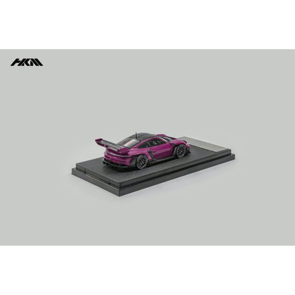 HKM Porsche 911 992 GT3 R Rennsport Brumos Wing Ruby Star 1:64 - view 3