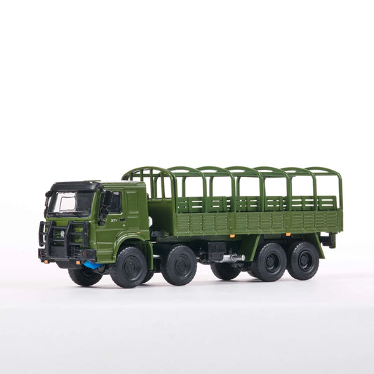 Massdi - HOWO 1006 Military Truck - Green - 1:64 Scale - Torque Tribe