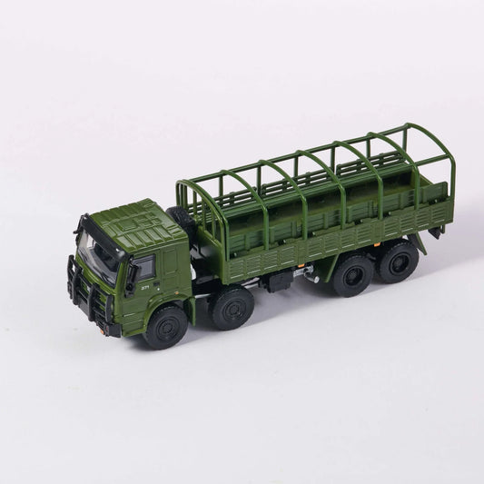 Massdi - HOWO 1006 Military Truck - Green - 1:64 Scale - Torque Tribe
