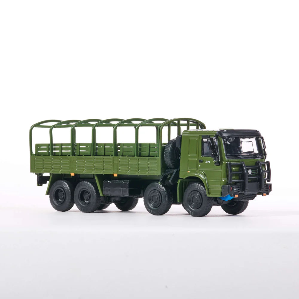 Massdi - HOWO 1006 Military Truck - Green - 1:64 Scale - Torque Tribe
