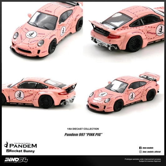 INNO64 Pandem 997 Pink Pig 1:64 - view 2