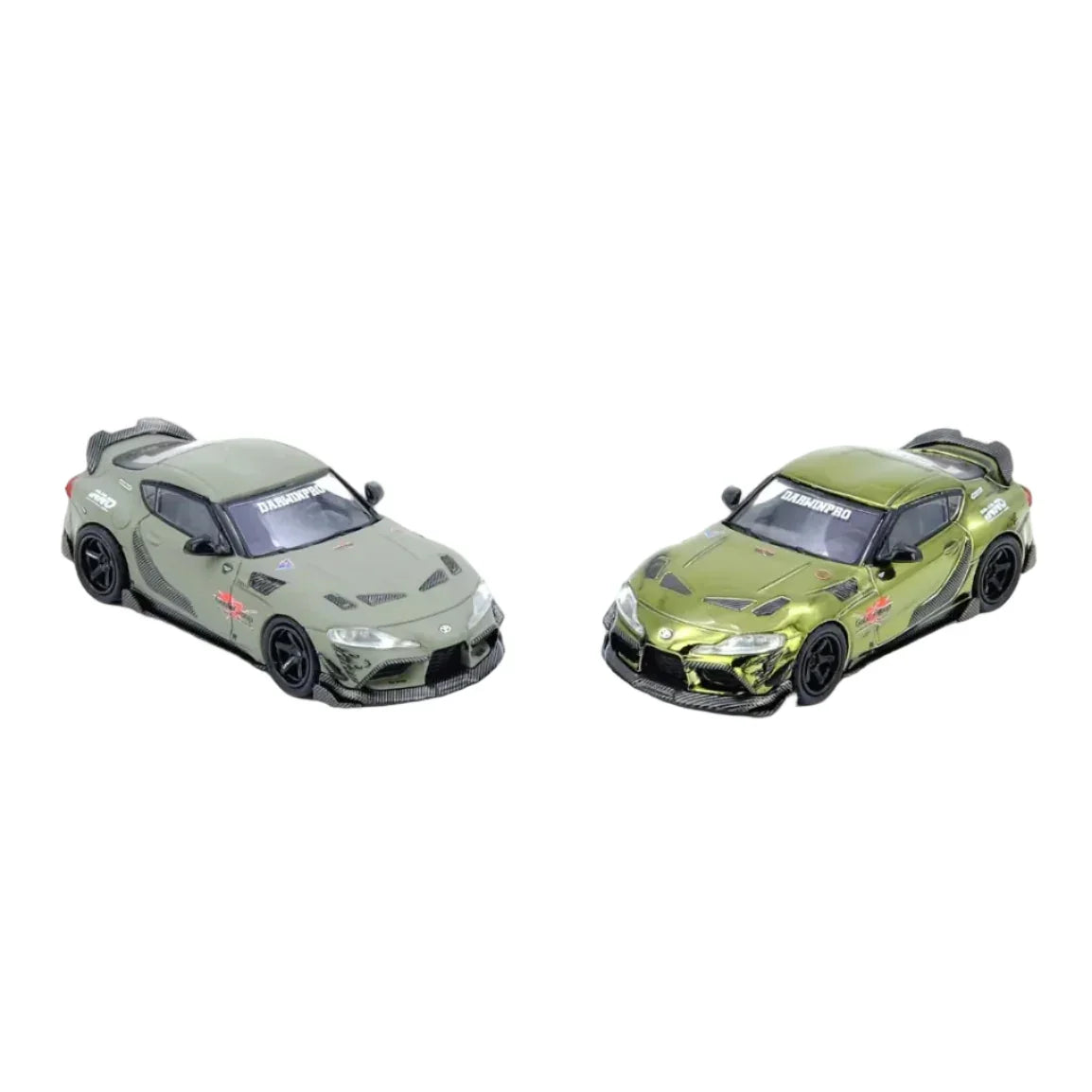INNO64 Toyota Supra A90 Darwin Pro 1:64 Matt Green - view 7