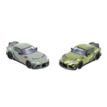 INNO64 Toyota Supra A90 Darwin Pro 1:64 Matt Green - view 7