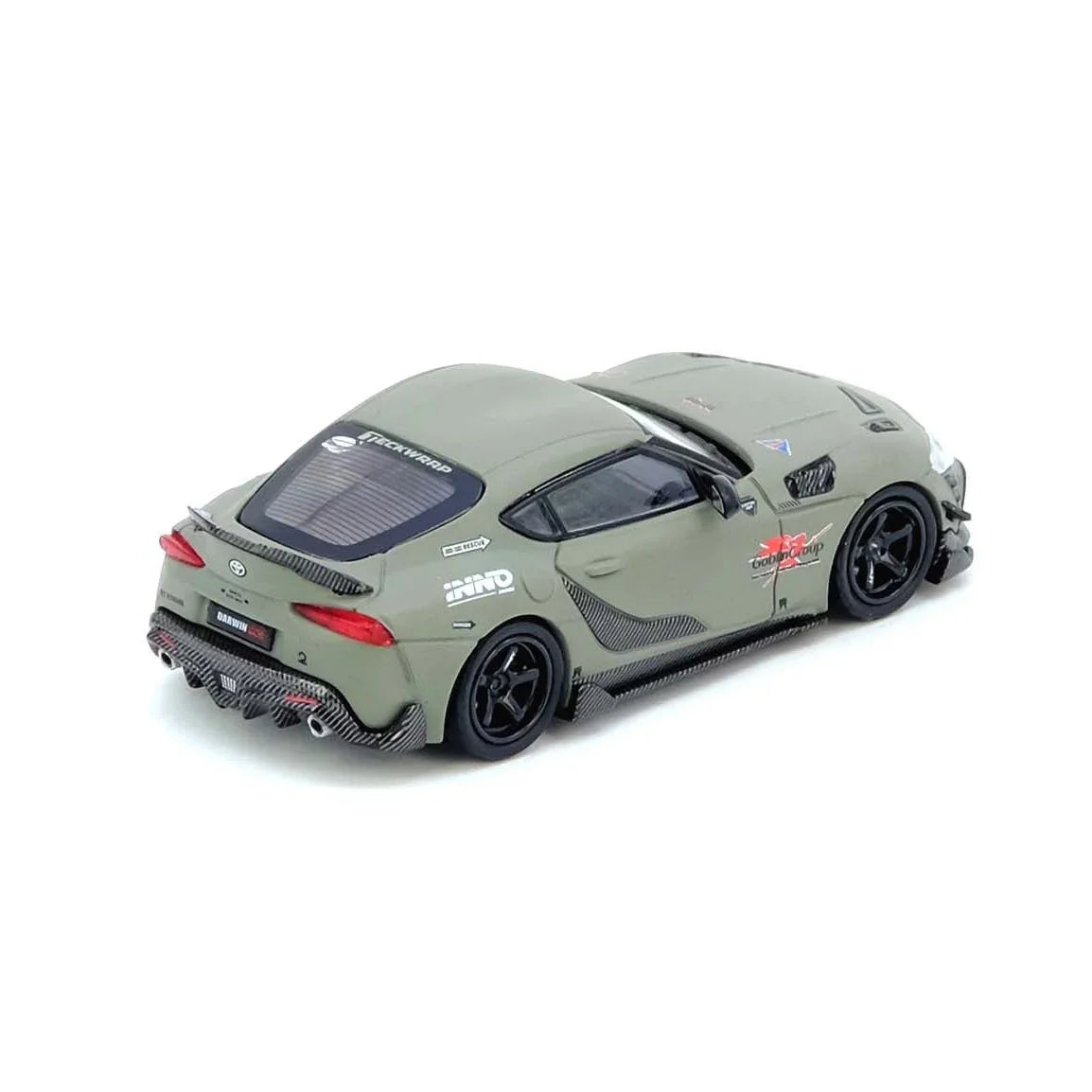 INNO64 Toyota Supra A90 Darwin Pro 1:64 Matt Green - view 3