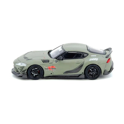 INNO64 Toyota Supra A90 Darwin Pro 1:64 Matt Green - view 2
