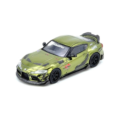 INNO64 Toyota Supra A90 Darwin Pro 1:64 Matt Green - view 4