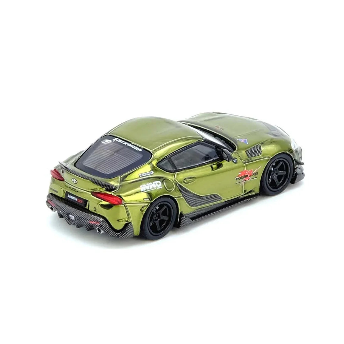 INNO64 Toyota Supra A90 Darwin Pro 1:64 Matt Green - view 6