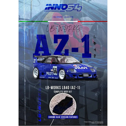 INNO64 Mazda AZ-1 Liberty Walk LB40 Pilot 1:64 - view 1