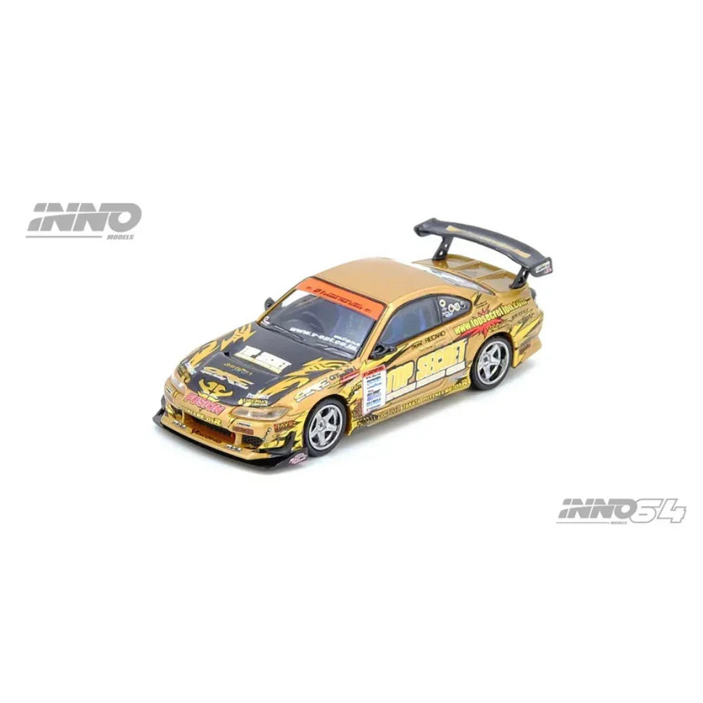 INNO64 Top Secret Silvia S15 Gold D1 Grand Prix 1:64 - view 3