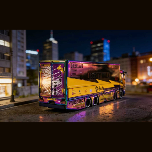 GCD HEC 2026 LBWK Athlete Tone Mitsubishi Fuso Super Great 1:64 - view 5