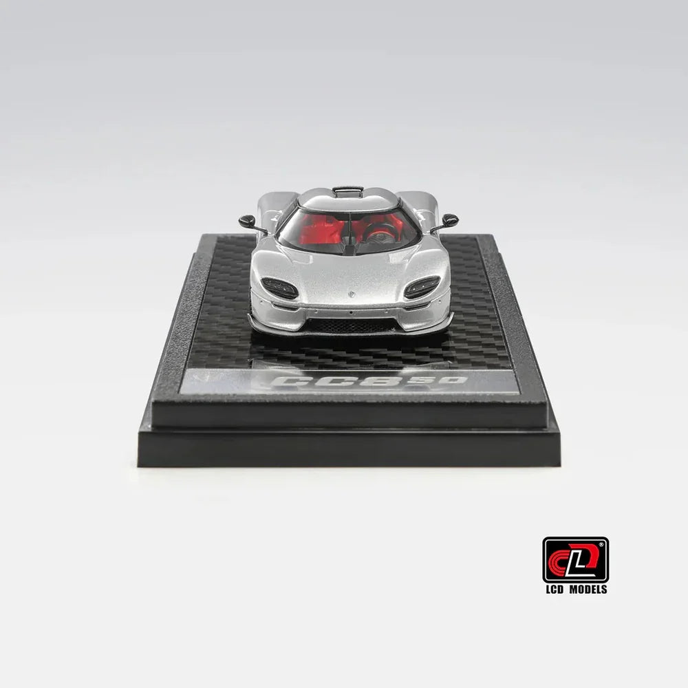 LCD Models - Koenigsegg CC850 - Silver - 1:64 Scale