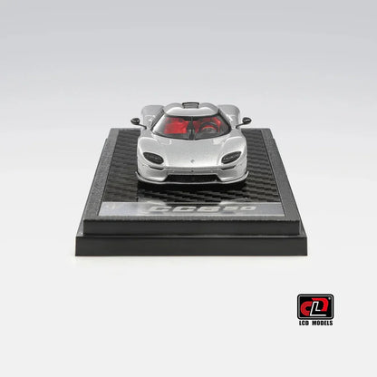 LCD Models - Koenigsegg CC850 - Silver - 1:64 Scale