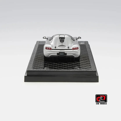 LCD Models - Koenigsegg CC850 - Silver - 1:64 Scale