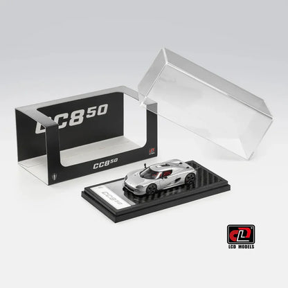 LCD Models - Koenigsegg CC850 - Silver - 1:64 Scale