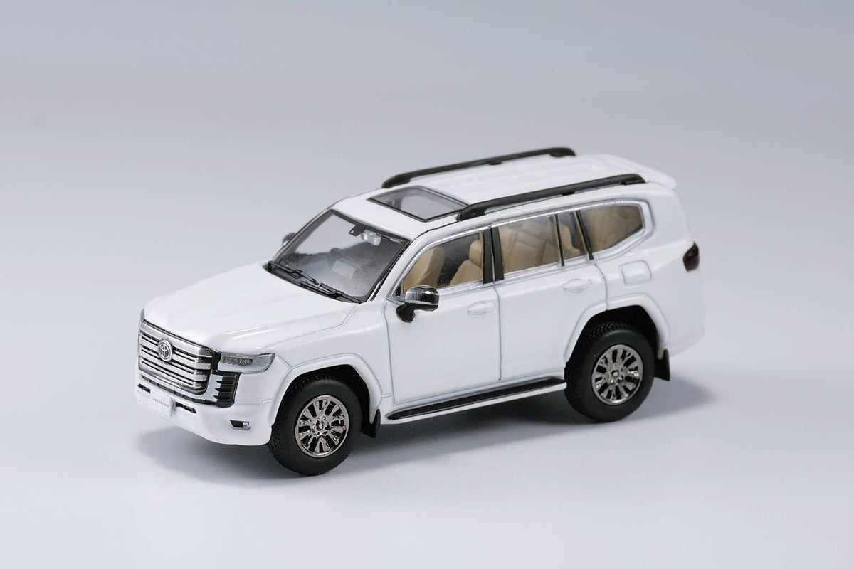 GCD - Toyota Land Cruiser 300 - White - 1:64 Scale Diecast Model