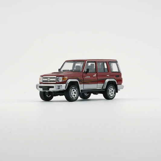 BMC - Toyota Land Cruiser LC76 - Red - 1:64 Scale Model
