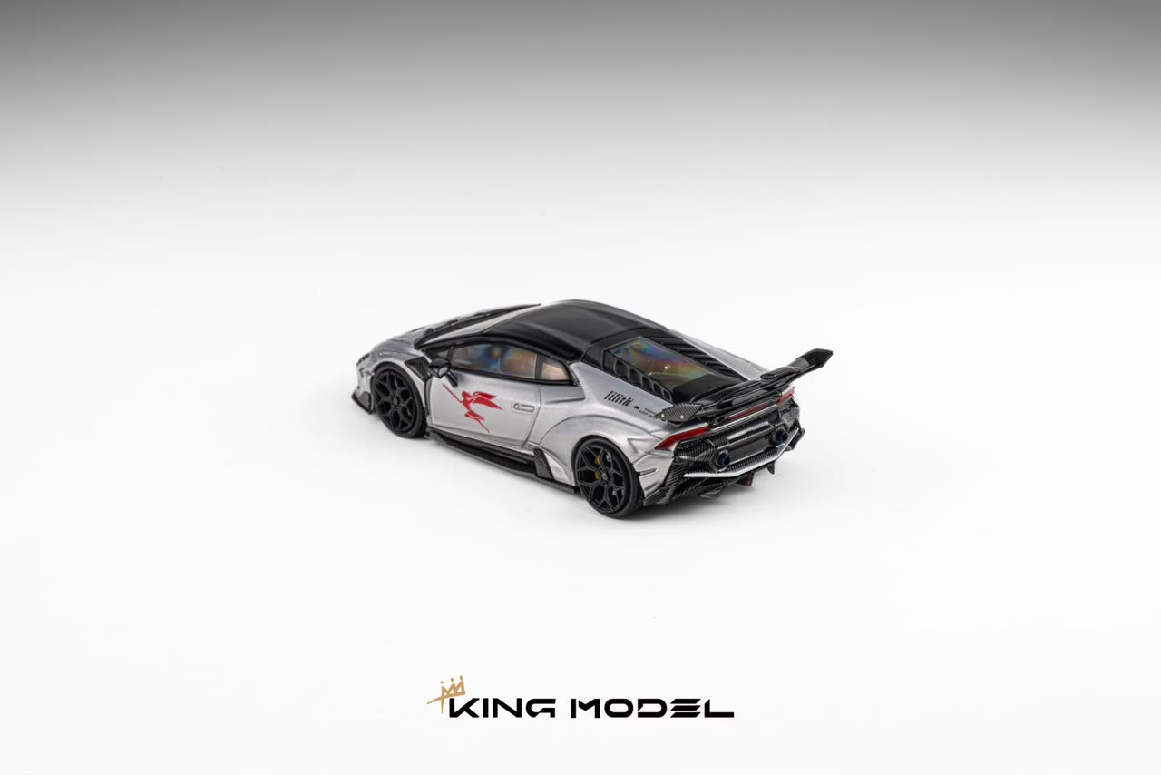 King Models - Lamborghini Huracan Darwin Pro - Silver - PRE ORDER