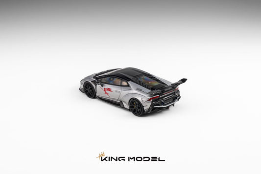 King Models - Lamborghini Huracan Darwin Pro - Silver - PRE ORDER - Torque Tribe