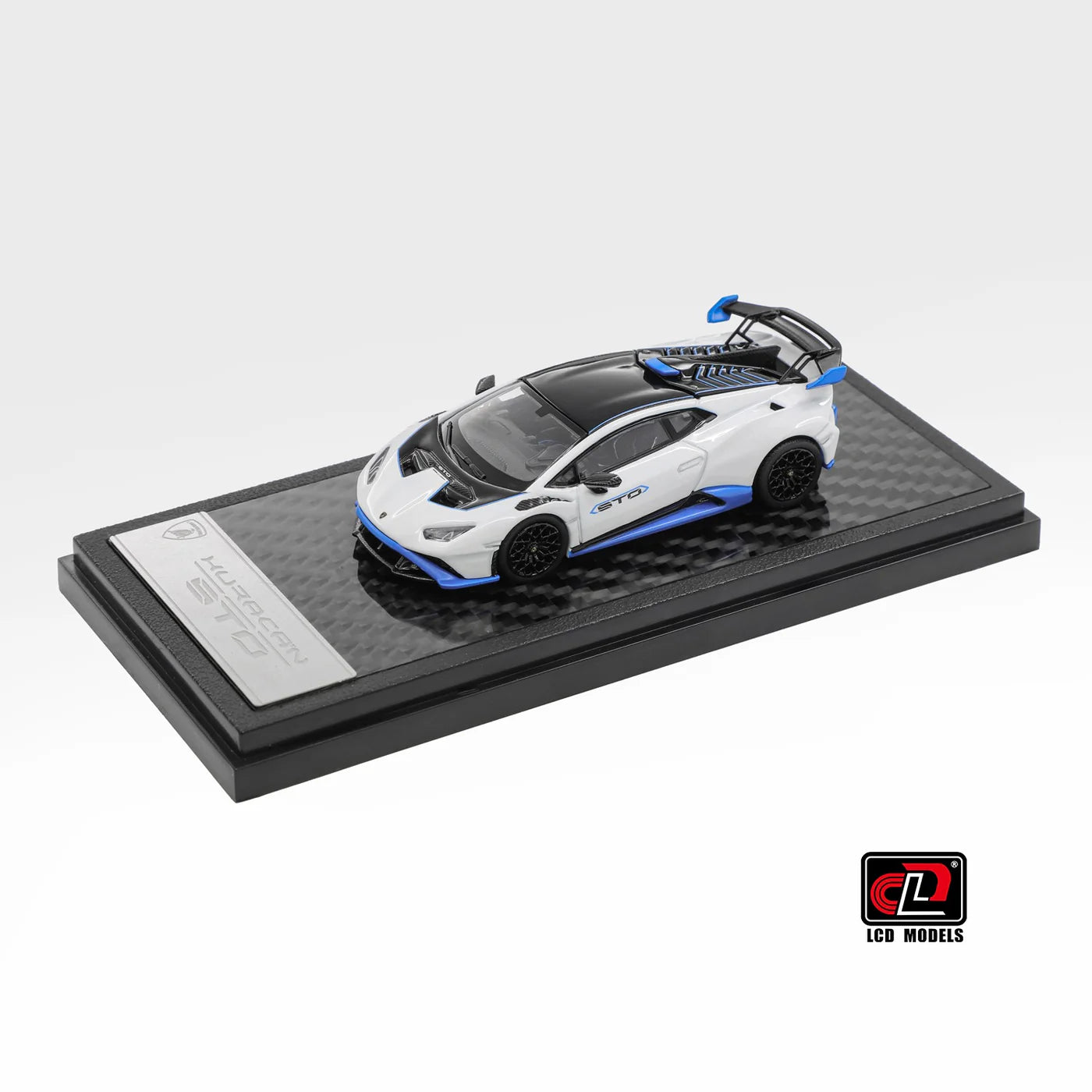 LCD Models - Lamborghini Huracan STO - White - 1:64 Scale - Torque Tribe