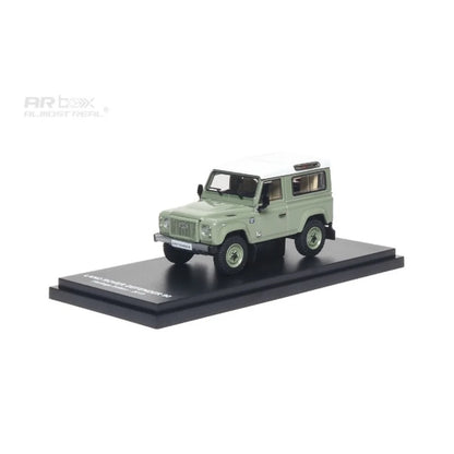 Almost Real - AR Box - Land Rover Defender 90 - Heritage Edition - 2015 - Green - 1:64 Scale Model - Torque Tribe