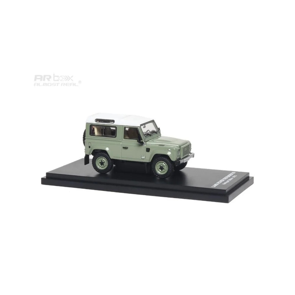 Almost Real - AR Box - Land Rover Defender 90 - Heritage Edition - 2015 - Green - 1:64 Scale Model - Torque Tribe