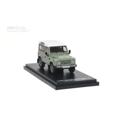Almost Real - AR Box - Land Rover Defender 90 - Heritage Edition - 2015 - Green - 1:64 Scale Model - Torque Tribe