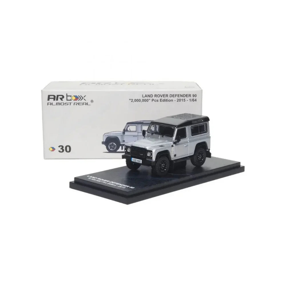 Almost Real - AR Box - Land Rover Defender 90 (2,000,000Pcs Edition-2015) - 1:64 Scale Diecast Model Car
