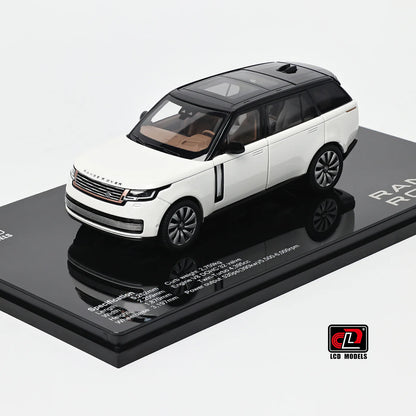 LCD Models - Land Rover Range Rover SV SERENITY - White&Black - 1:43 Scale - Torque Tribe