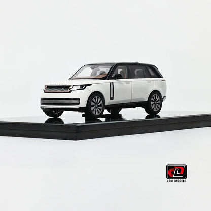 LCD Models - Land Rover Range Rover SV SERENITY - White&Black - 1:43 Scale - Torque Tribe