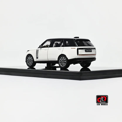 LCD Models - Land Rover Range Rover SV SERENITY - White&Black - 1:43 Scale - Torque Tribe