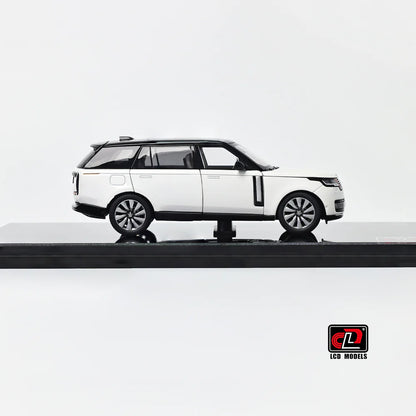 LCD Models - Land Rover Range Rover SV SERENITY - White&Black - 1:43 Scale - Torque Tribe